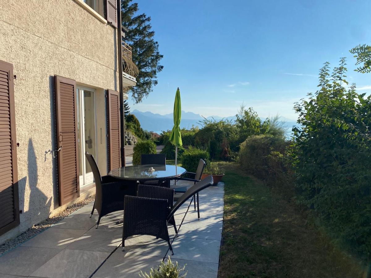 Lakeview Apartment-Lavaux Grandvaux Exterior foto